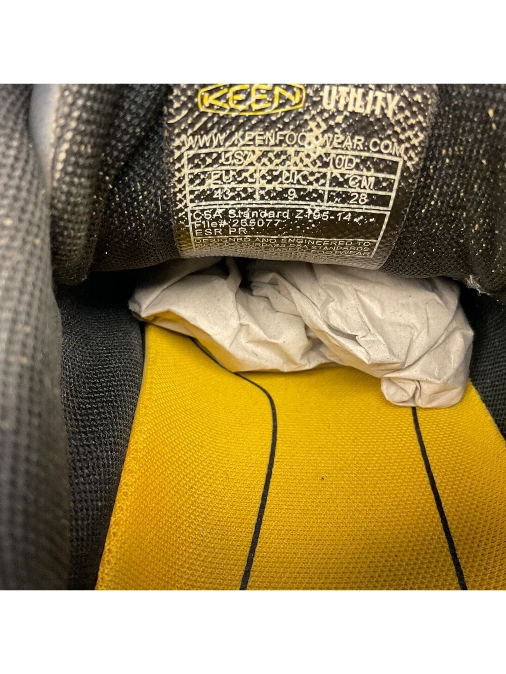 Keen used shoes